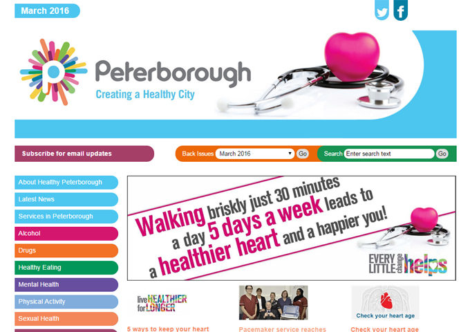 Healthy Peterborough - Creating a Healthy City