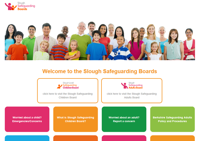 Slough Safeguarding Boards websites