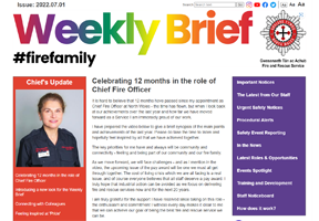 North Wales FRS Weekly Brief