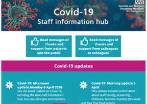 Norfolk & Norwich University Hospitals NHS Trust Hub